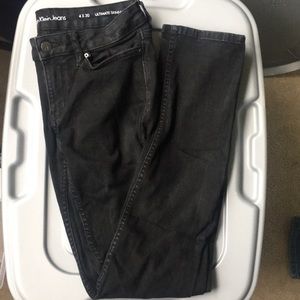 Black Calvin Klein size 4 jeans